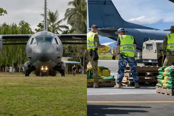 Strict COVID-19 safety measures were followed for all deployments including contactless deliveries to minimise contact between the aircraft crew and the public.