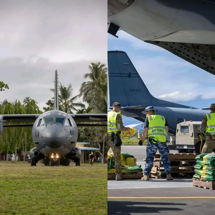 Strict COVID-19 safety measures were followed for all deployments including contactless deliveries to minimise contact between the aircraft crew and the public.