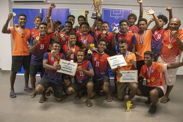 They topped the league table with an impressive 28 points from 10 matches, securing the title by a 3-point margin ahead of Honiara City FC, who finished with 25 points. 