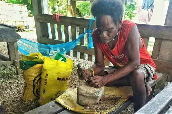 Gregory Shares His Passion for Making Shell Money