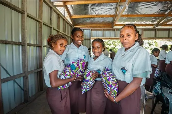 The initiative will directly benefit the female students of St. Francis Community High School and Selwyn College National Secondary School, along with Potau Community High School, all located in Guadalcanal province.