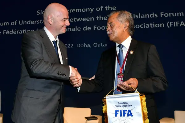 The MOU focuses on using football diplomacy to educate and raise awareness on climate change and disaster resilience.