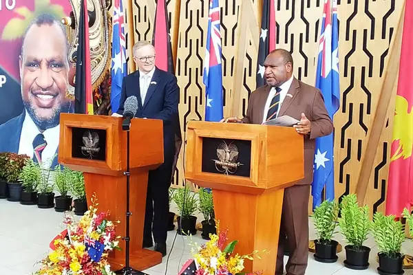 Marape said the safety of both countries was intertwined. He said Australia was more than just a bilateral partner and was a parent nation, because PNG had been been under Australia’s administration before gaining independence.