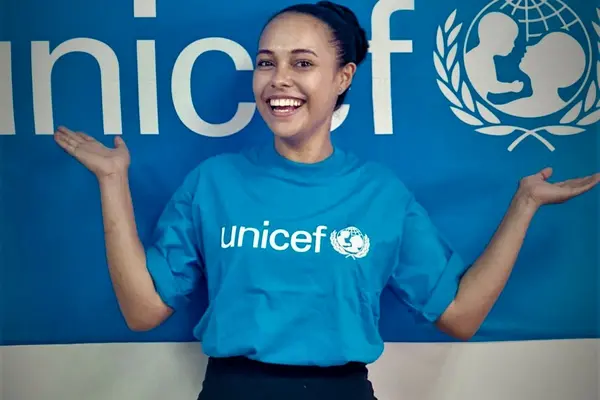 She is also a UNICEF Pacific Supporter, focused on improving child and maternal health and acting as a role model to young women on the island.