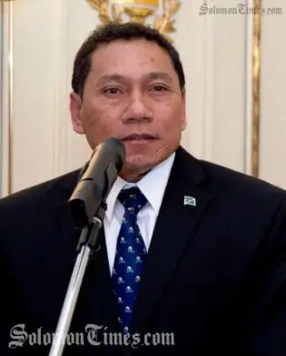 Foreign Minister Peter Shanel Agovaka.