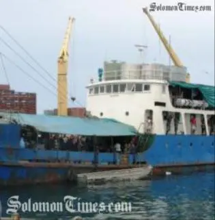The National Transport Fund Act will support improved shipping services between islands.