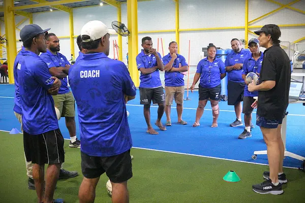 SINIS, local sports leaders and participants kicked off with 'Level 1 coaching training' for all three sports.