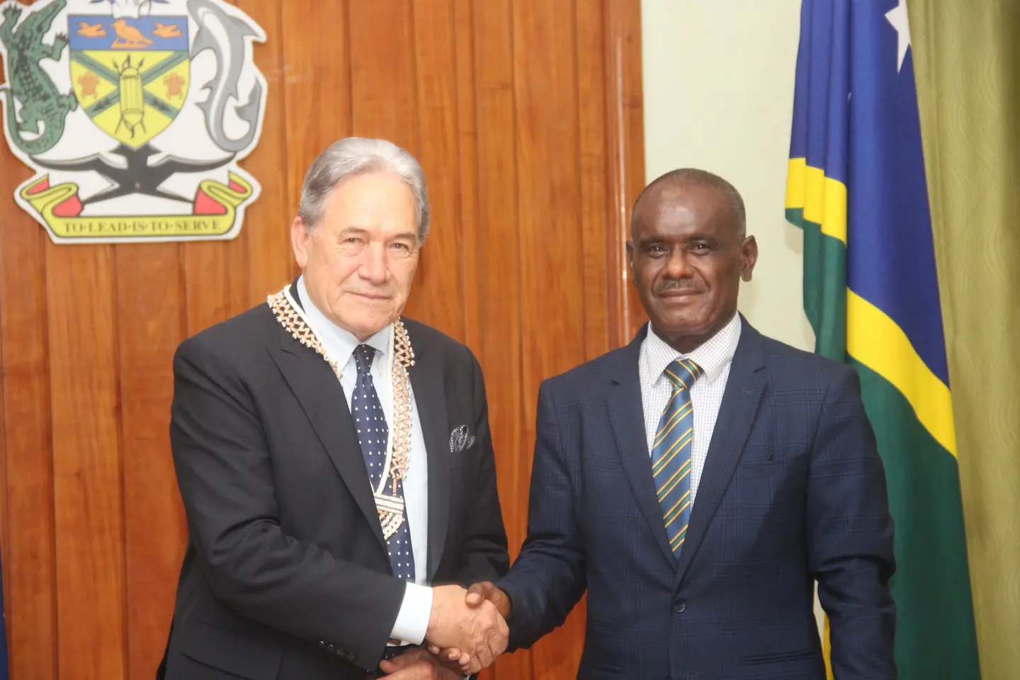 The meeting was an opportunity to discuss the Solomon Islands Government’s priorities for its first 100 days in office and on both countries’ development partnership going forward.