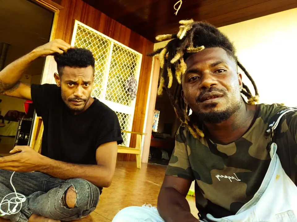 DJOOKY Music Award winning song artists Bradley Pitua (Blad P2A) and William Kadi (Khazin).