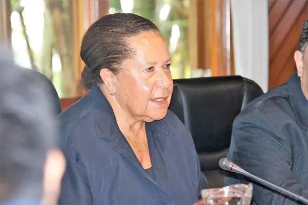 The Secretary General of the Pacific Islands Forum, Dame Meg Taylor.