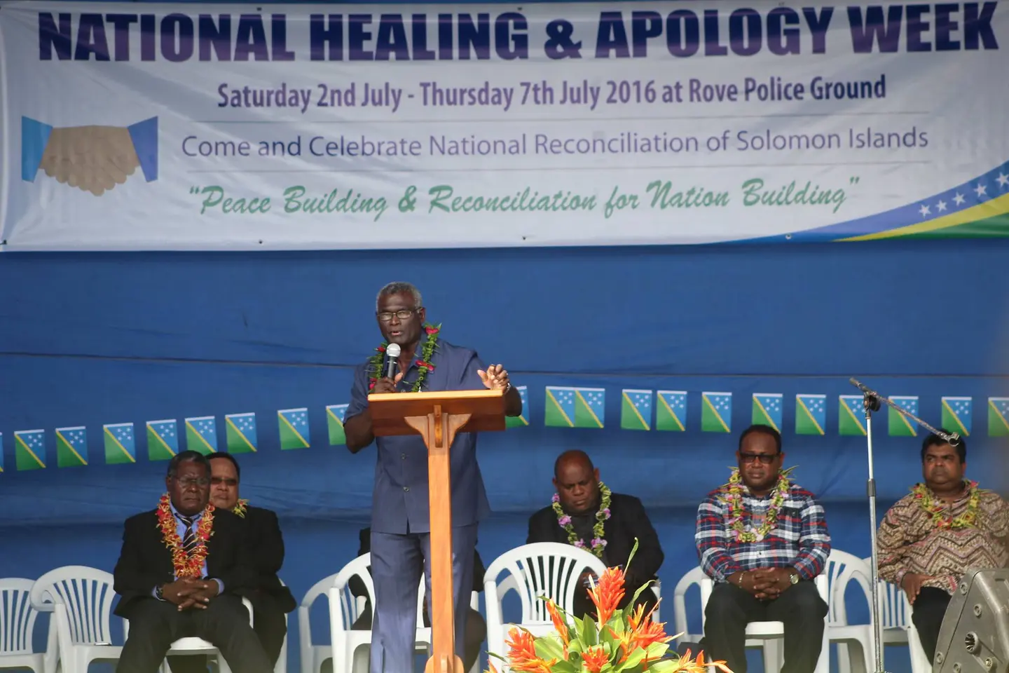 “Our hearts are not in tune with our profession of religiousness and this programme is about getting the formula right. We must be willing to emulate the character of God in forgiving one another," says the Prime Minister.