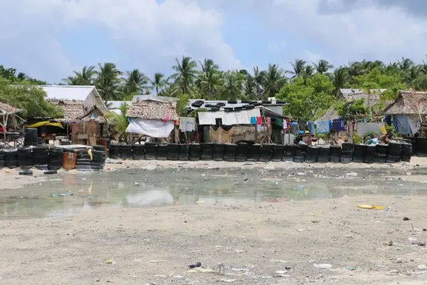 "We can see that there is an increase of the high tides right now and we see that it brings damage to a lot of sea walls and not only that it is damaging a lot of our buildings as well."