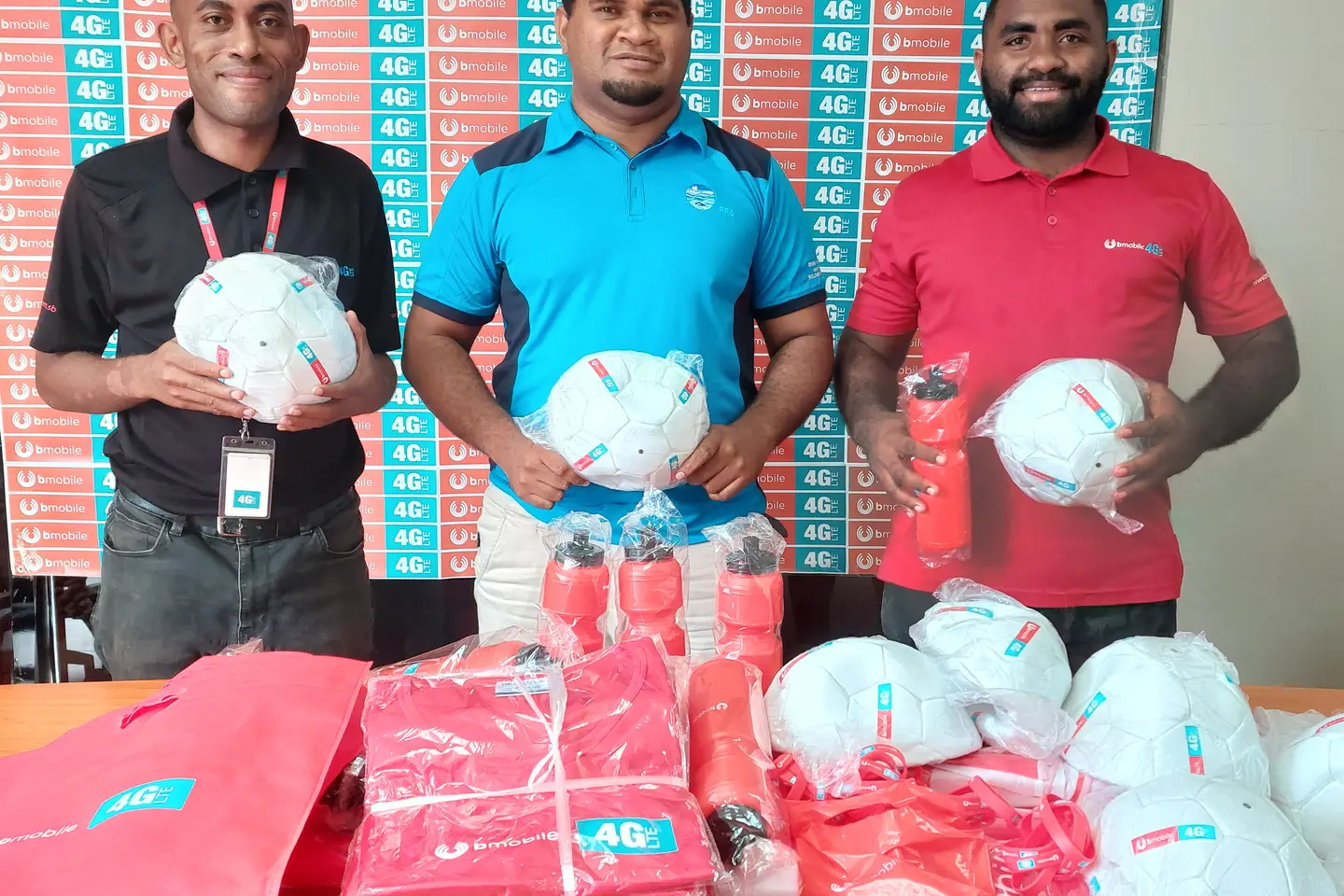 The company donated Beach Umbrellas, soccer balls, singlets, water bottles, and wrist bands towards the December event, which will be hosted in East Malaita.