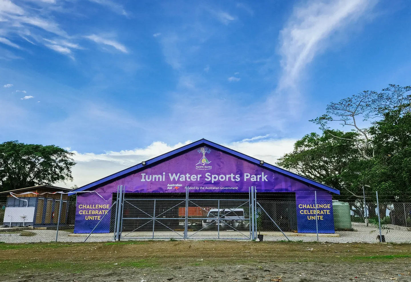 Iumi Water Sports Park in DC Park, will also host open water swimming, Va’a, Touch rugby and archery.