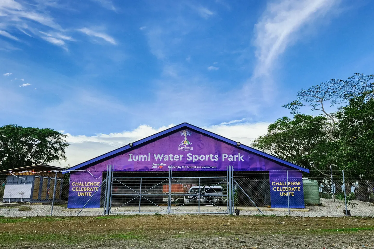 Iumi Water Sports Park in DC Park, will also host open water swimming, Va’a, Touch rugby and archery.
