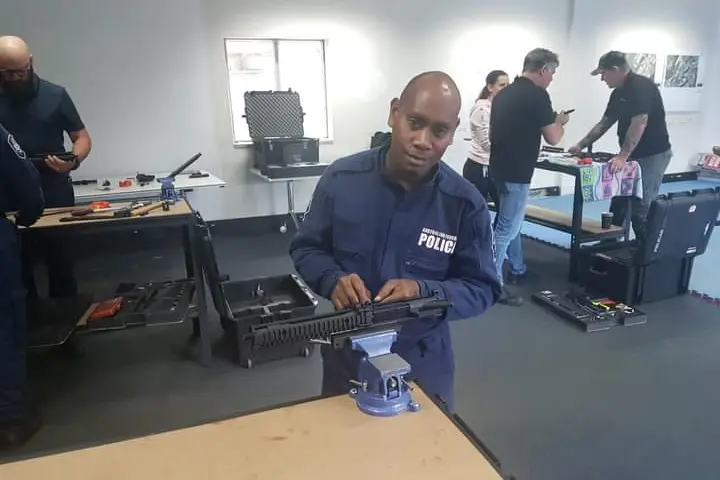The armourers this week were spent with Daniels Defense armourers and developed a strong understanding of the Daniels Defense MK18 rifle operating system. This includes the practical skills and confidence to repair, maintain and service the firearm for operational and training requirements.