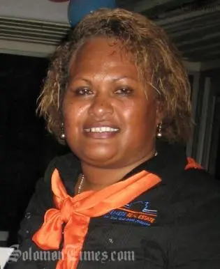 Managing Director of the Premiere Real Estate Company, Mrs Julie Gegeu Haro.