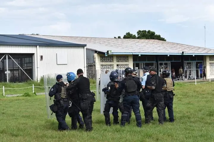 The training is to simulate real life situations when multiple incidents are happening at the same time in different locations.