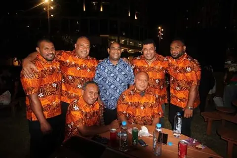 Members of the Dubai Pacific Family at the event.