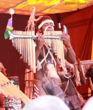 Pan pipe music and dance has been recently regarded as the icon of Solomon Islands overseas.