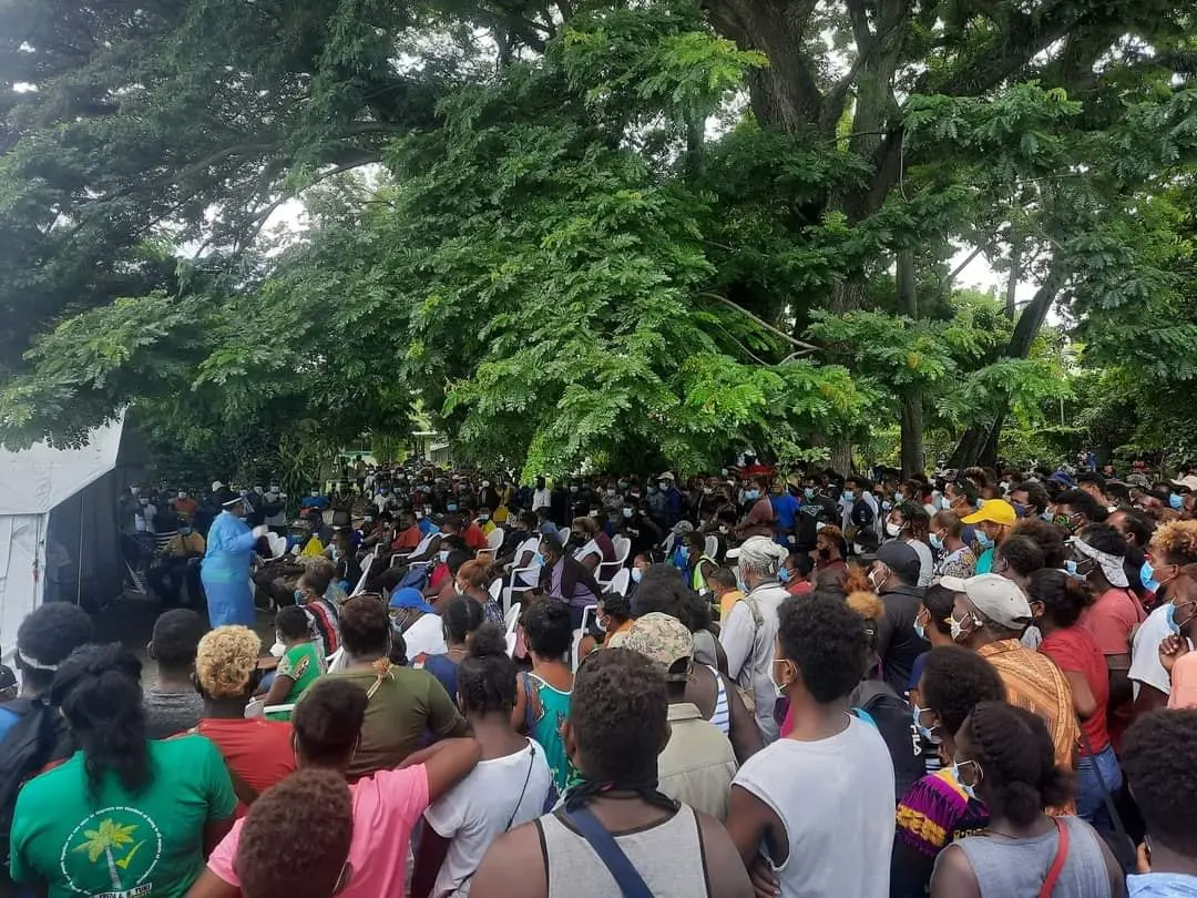 The Health Ministry say the vaccination team will have to reassess how best to proceed with the vaccination drive, one that is safe for health workers and the public.