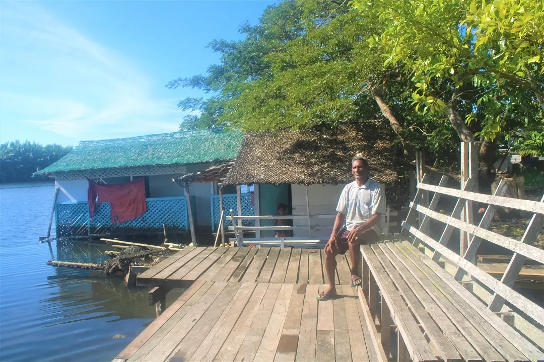 “The floating raft business was suggested by a friend from Philippines, he told me that it was popular with tourists in his country – I saw it as an opportunity so I built this floating house raft."