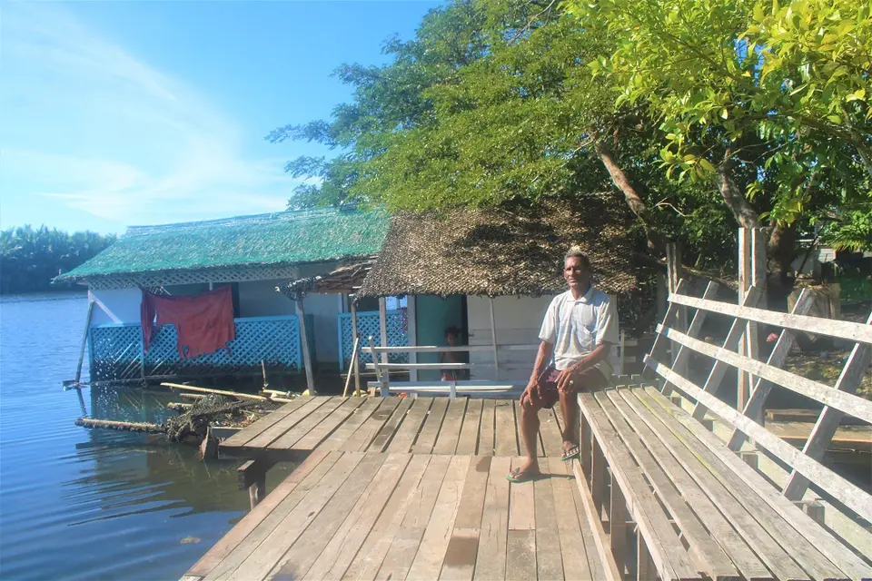 “The floating raft business was suggested by a friend from Philippines, he told me that it was popular with tourists in his country – I saw it as an opportunity so I built this floating house raft."