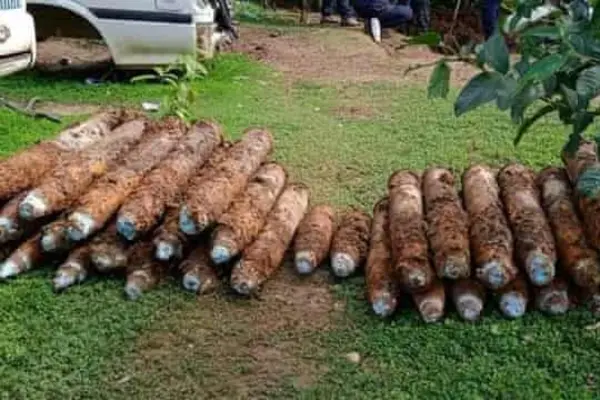 Just recently over 100 unexploded ordinances were dug up in a residential area in Honiara.