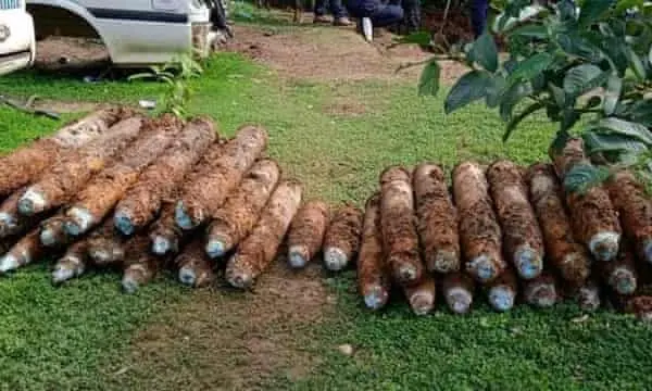 Just recently over 100 unexploded ordinances were dug up in a residential area in Honiara.