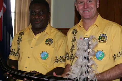 The brief bilateral meeting was to provide an overview for both Prime Ministers of the current engagements between the Solomon Islands and New Zealand.