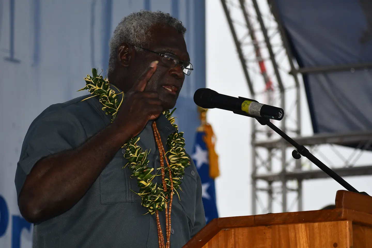 Prime Minister Hon. Manasseh Sogavare spoke at the event with enthusiasm about the Project saying “we have already achieved some great things but today, at this ground breaking ceremony, we mark another important milestone.”