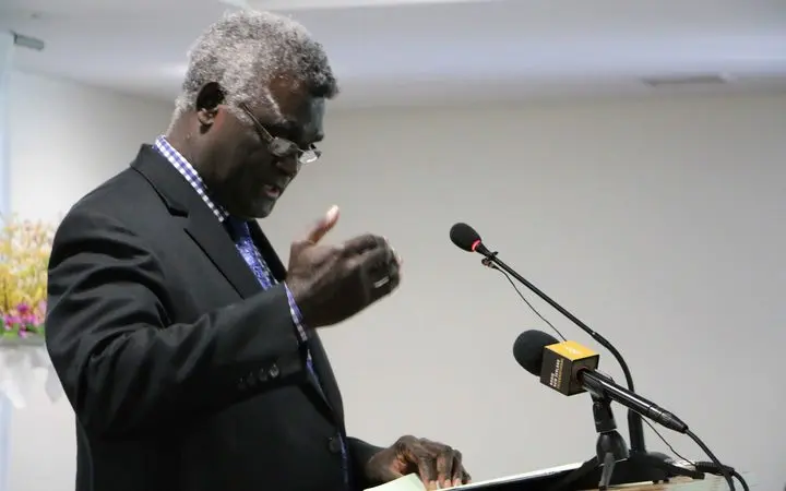 Prime Minister Manasseh Sogavare says he is willing to take the COVID-19 vaccine to demonstrate his confidence in its safety.