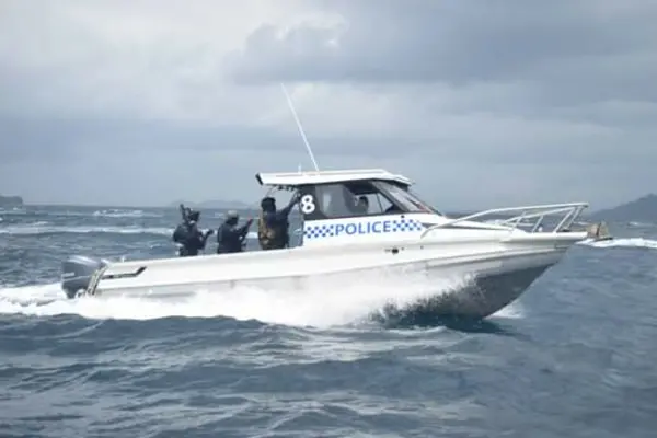 Police Patrol Common Border with PNG