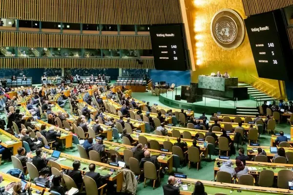 UN General Assembly emergency special session on Ukraine, 24/3/2022.