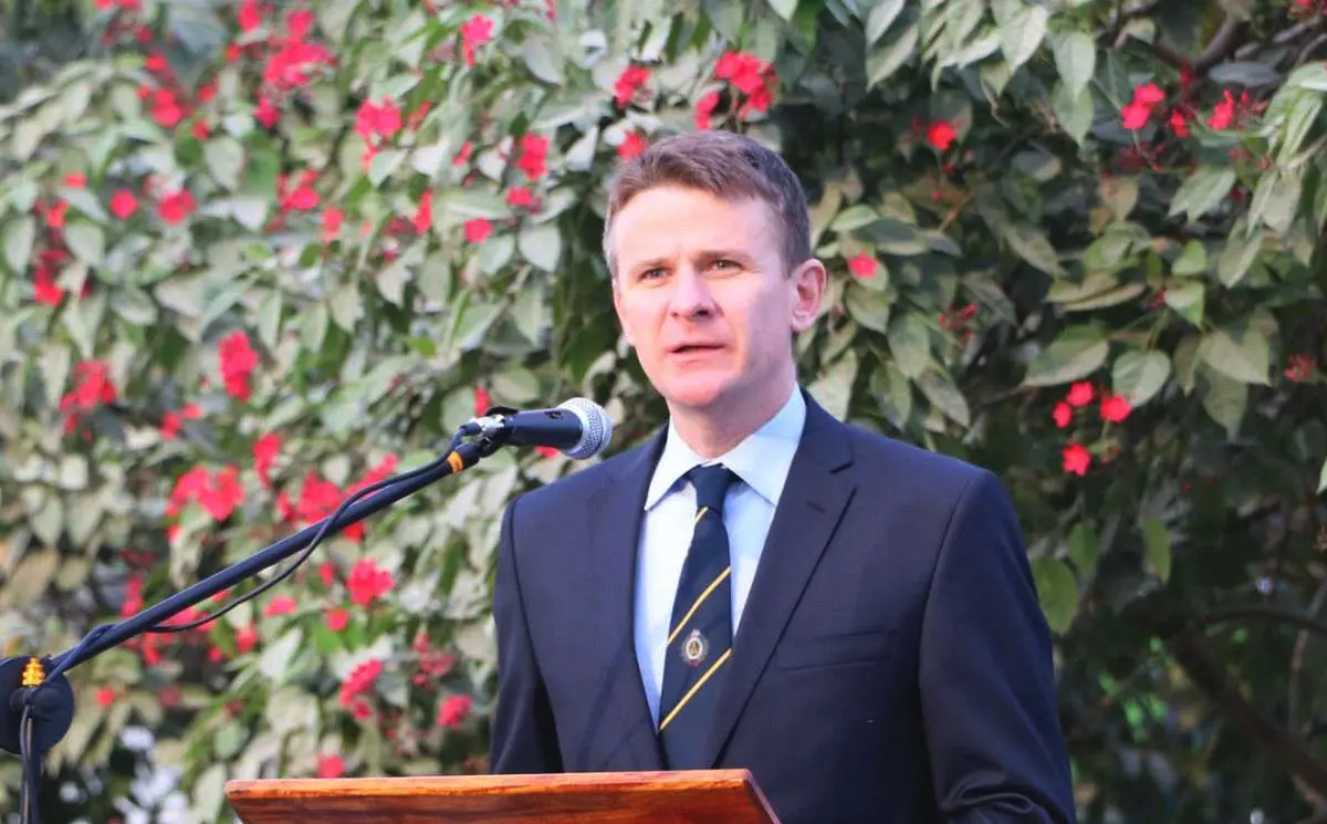 Australia's High Commissioner to Solomon Islands H.E Roderick Brazier.