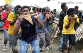 The Solomon Island panpipers were always the crowd favorite since 2009.