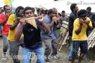 The Solomon Island panpipers were always the crowd favorite since 2009.
