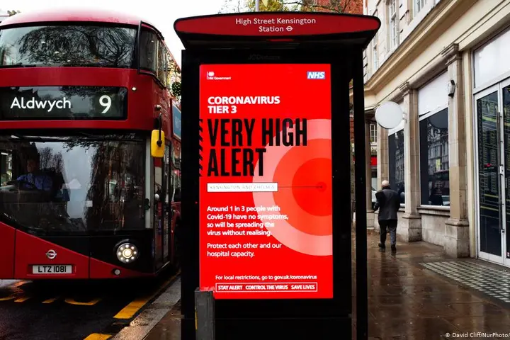 The U.K. government had previously said the mutated variant appears to be as much as 70% more transmissible than other circulating strains.