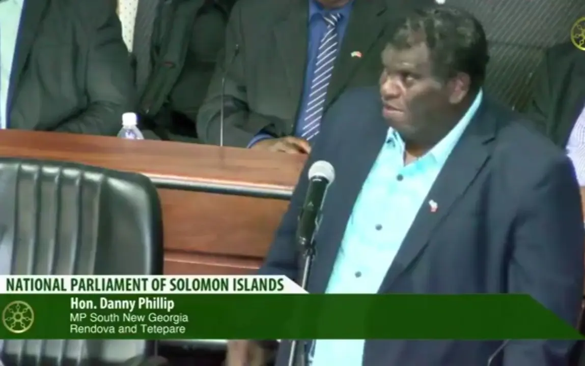 Philip says that he speaks on behalf of those silent majority that are against violence.