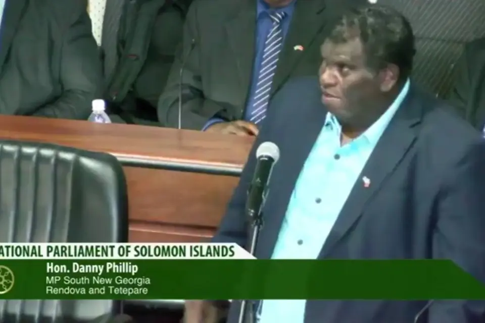 Philip says that he speaks on behalf of those silent majority that are against violence.