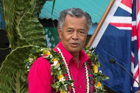 Cook Islands Prime Minister and Minister for Tourism Henry Puna.