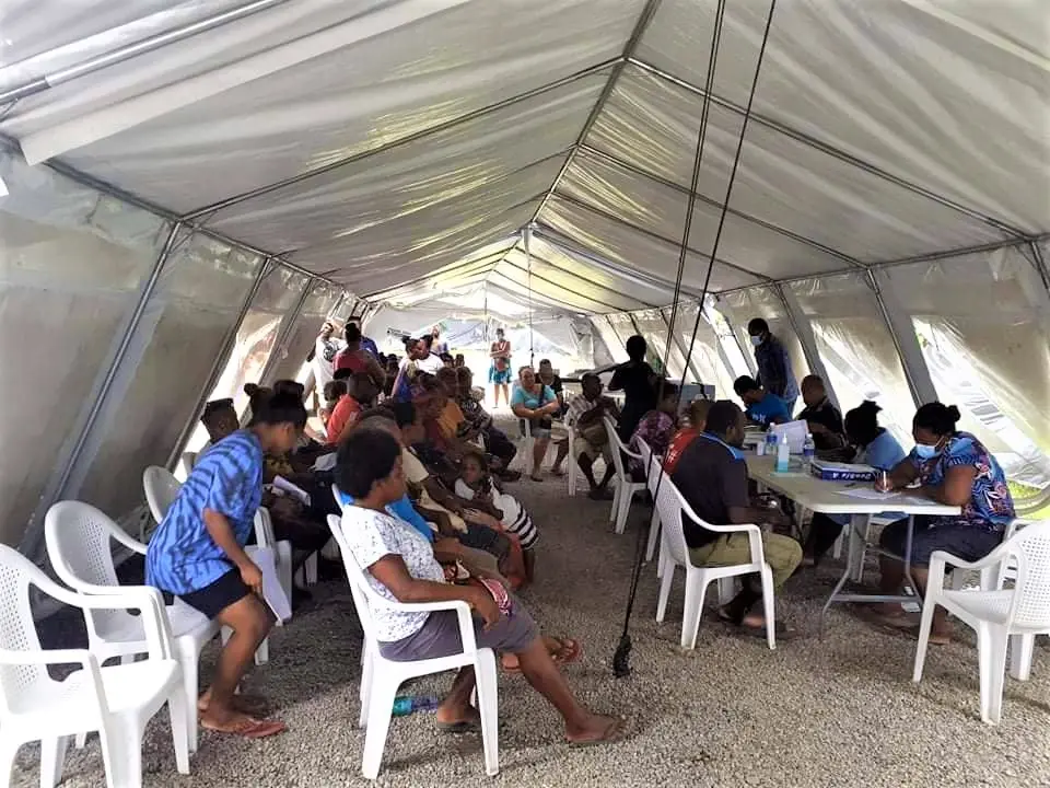 he vaccination tent in Point Cruz located at Solomon Ports car park is also open from today until Friday 30th November 2021.