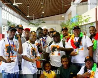 Solomon Islands' III Kings, the winner of Pacific Break 201o.