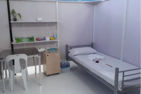 He says the isolation ward already has 50 patients, and will soon reach full capacity, which is 56 beds at any one time.