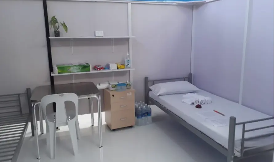 He says the isolation ward already has 50 patients, and will soon reach full capacity, which is 56 beds at any one time.