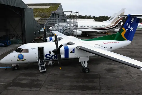 Solomon Airlines was able to demonstrate its creditworthiness, and the viability of the project, which was to purchase the Dash-8 aircraft, Megapode.
