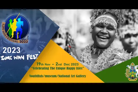 The “Iumi Wan Festival” is designed to be the Cultural Programme for the Pacific Games, offering an engaging experience for both the local community and guests arriving in Honiara for the Games.
