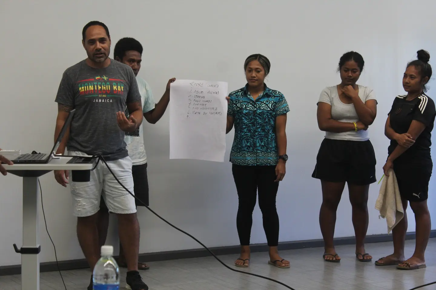 Participants were briefed on the concept of high-performance, and the need to focus on a holistic approach when it comes to athlete development.