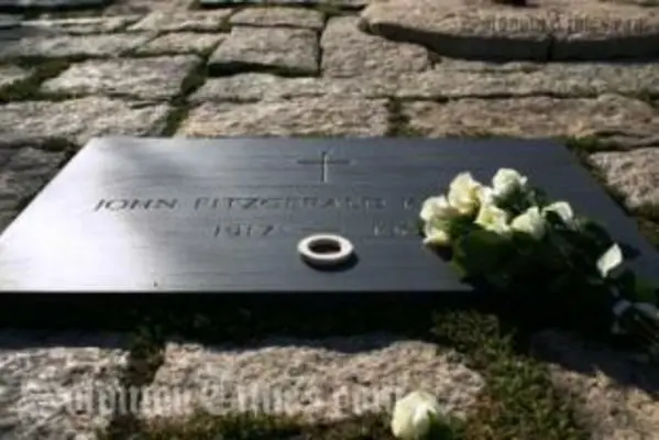 The "custom money'' from the Solomon Islands was laid on Kennedy's grave in a ceremony attended by members of the Kennedy family in November.