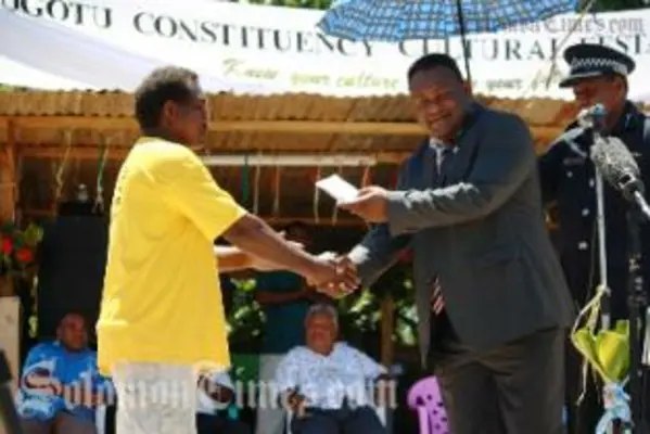 Deputy Prime Minister, Hon. Manasseh Maelanga in Gao-Bugotu this week.